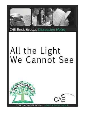 cover image of Discussion Notes: All the Light We Cannot See